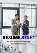 RESUME RESET
