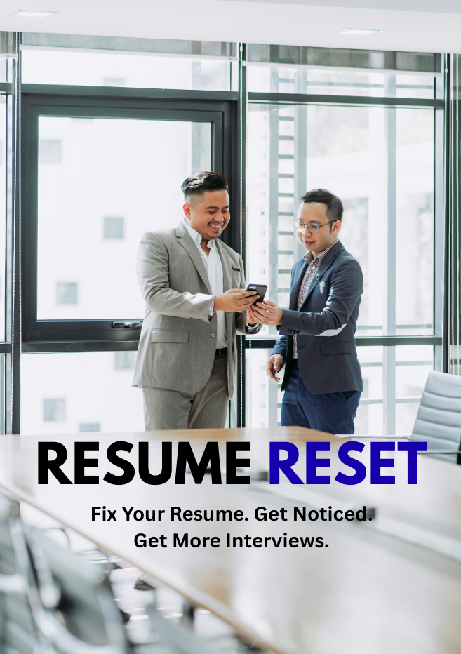 RESUME RESET